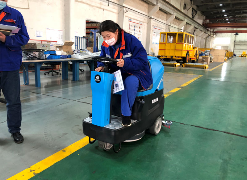 工廠洗地機和工廠掃地機使用案例20