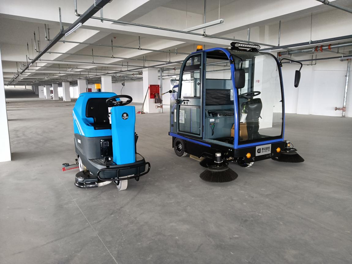 東岳氟硅材料有限公司采購DJ2210PQ掃地機(jī)、DJ860M洗地機(jī)